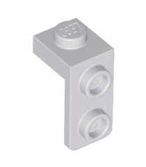 LEGO - Beugel 1 x 1 - 1 x 2 - Light Bluish Gray | N - Thumbnail