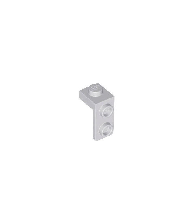 LEGO - Beugel 1 x 1 - 1 x 2 - Light Bluish Gray | N