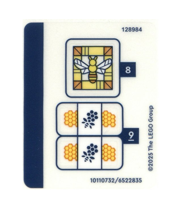  - Stickervel voor set 42669, vel 2 – (10110732/6522835) - (Not Applicable) | N