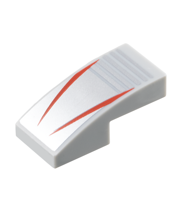  - Kristalsteen 1 x 1 met 6 punten (knotskop / ronde steen 1 x 1 met 6 stekels) - Light Bluish Gray | N