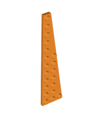 LEGO - Wig, plaat 12 x 3 rechts - Orange | N - Thumbnail