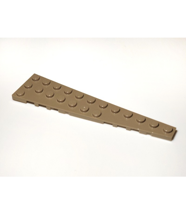 LEGO - Wig, plaat 12 x 3 rechts - Dark Tan | N