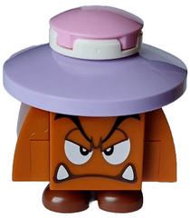  - Goomba (zwarte binnenkant) – boos, met oogleden en lavendelkleurige hoed - (Not Applicable) | N - Thumbnail