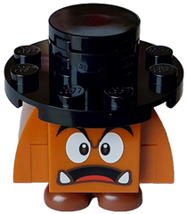  - Goomba (zwarte binnenkant) – verbaasd, zwarte hoed - (Not Applicable) | N - Thumbnail