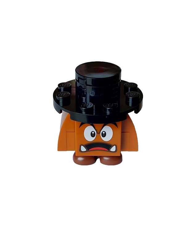 - Goomba (zwarte binnenkant) – verbaasd, zwarte hoed - (Not Applicable) | N