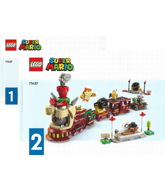  - De Bowser Express-trein – uitbreidingsset-Instructieboek - (Not Applicable) | N