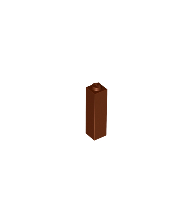 LEGO - Steen 1 x 1 x 3 - Reddish Brown | N