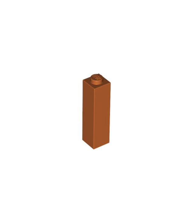 LEGO - Steen 1 x 1 x 3 - Dark Orange | N