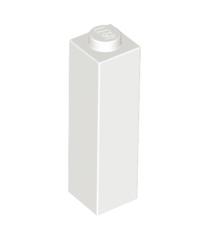 LEGO - Steen 1 x 1 x 3 - White | N - Thumbnail