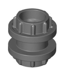  - Technic schakelring 2L met 8 tanden - Dark Bluish Gray | N - Thumbnail