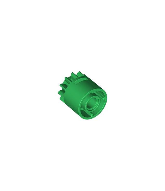  - Technic tandwiel 12 tanden met slipkoppeling - Green | N
