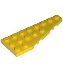 LEGO - Wig, plaat 8 x 3 vijfhoekig rechts - Yellow | N - Thumbnail