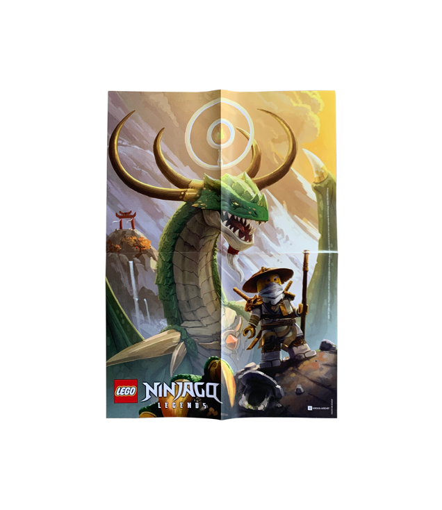  - Ninjago-poster 2025 – Meester Wu en Bewakersdraak - (Not Applicable) | N