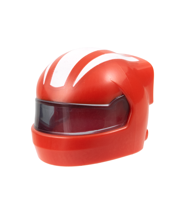  - Minifiguurwapen zwaard met parelgouden gevest en vlammende drakenkop (Reveal Blade) - Red | N