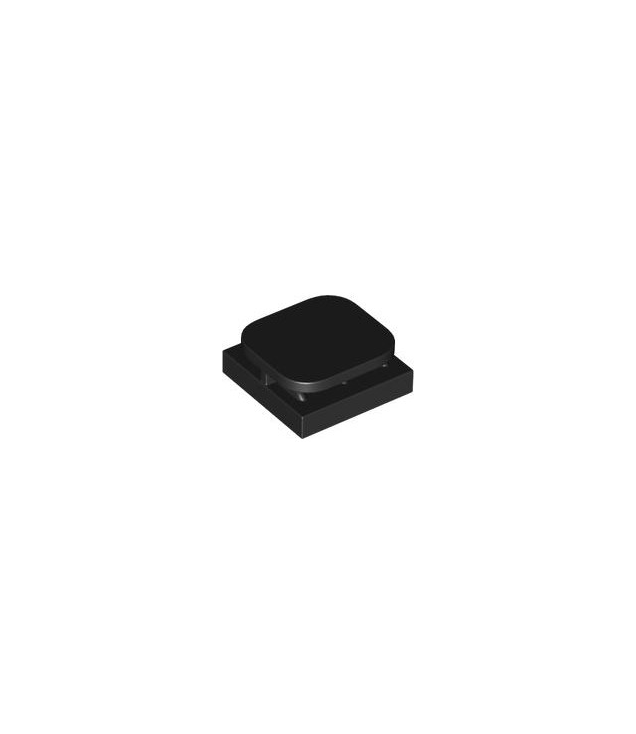  - Tegel, gemodificeerd 2 x 2 x 2/3 met houder voor papier/foto - Black | N