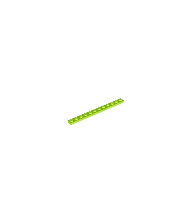 LEGO - Plaat 1 x 12 - Lime | N
