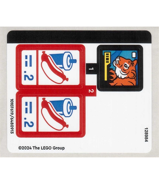  - Stickervel voor set 60440 – (10107619/6480913) - (Not Applicable) | N
