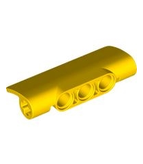  - Uil met gespreide vleugels, zwarte snavel, gele ogen, lichtblauwgrijze borstveren­patroon (HP Hedwig) - Yellow | N - Thumbnail