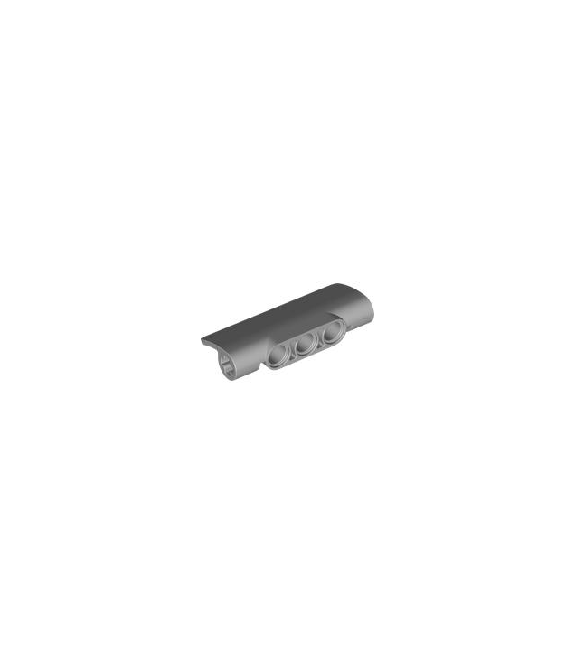  - Uil met gespreide vleugels, zwarte snavel, gele ogen, lichtblauwgrijze borstveren­patroon (HP Hedwig) - Light Bluish Gray | N