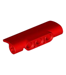  - Uil met gespreide vleugels, zwarte snavel, gele ogen, lichtblauwgrijze borstveren­patroon (HP Hedwig) - Red | N - Thumbnail