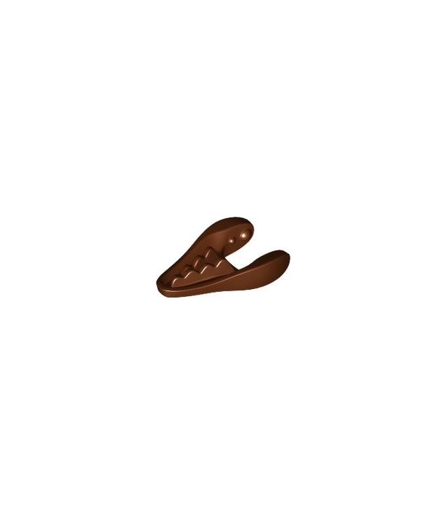  - Dinosauruskaak onderkant klein - Reddish Brown | N