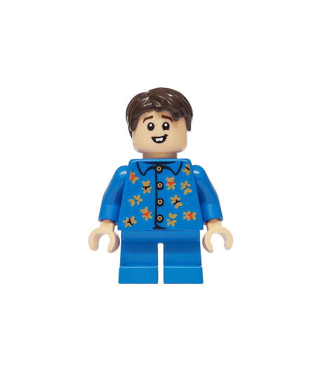 - Marcel Lubbermans – blauwe pyjama met teddybeer - (Not Applicable) | N