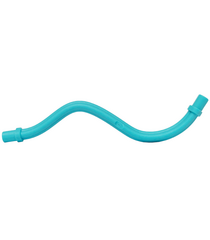  - Slang, golvend 8L met staafuiteinden – flexibel rubber - Medium Azure | N - Thumbnail