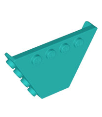 LEGO - Voertuig, kiepbak achterkant vlak zonder pinnen - Dark Turquoise | N - Thumbnail