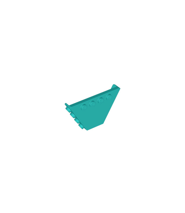 LEGO - Voertuig, kiepbak achterkant vlak zonder pinnen - Dark Turquoise | N