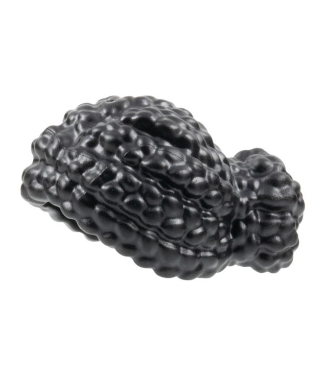  - Minifiguur, haar vrouwelijk kort, gevlochten met knot - Black | N