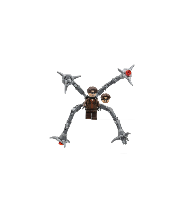  - Dr. Octopus (Otto Octavius) / Doc Ock – roodbruine outfit, mechanische armen - (Not Applicable) | N