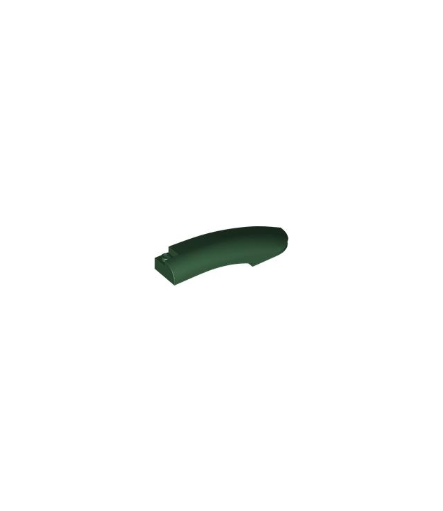 LEGO - Wig 10 x 2 x 2 rechts - Dark Green | N