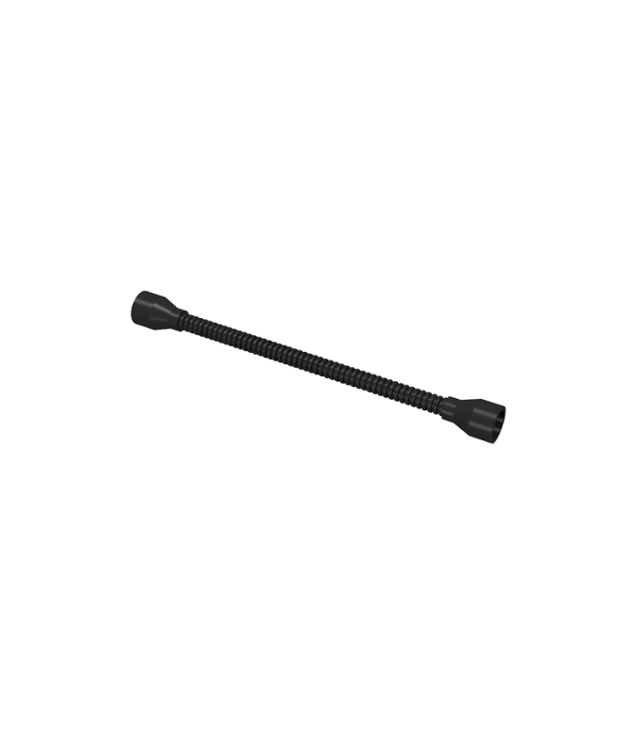  - Slang, flexibel 8,5L met vaste uiteinden zonder lipjes (zelfde kleur) - Black | N