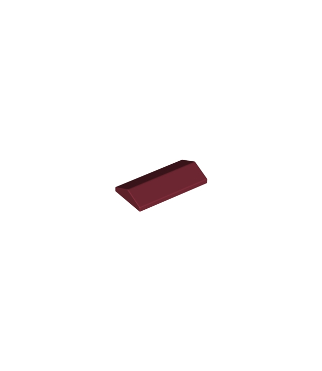 LEGO - Helling 33 graden graden 2 x 4 dubbel - Dark Red | N