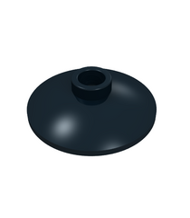 LEGO - Schotel 2 x 2 omgekeerd (radar) - Black | N - Thumbnail