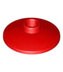 LEGO - Schotel 2 x 2 omgekeerd (radar) - Red | N - Thumbnail