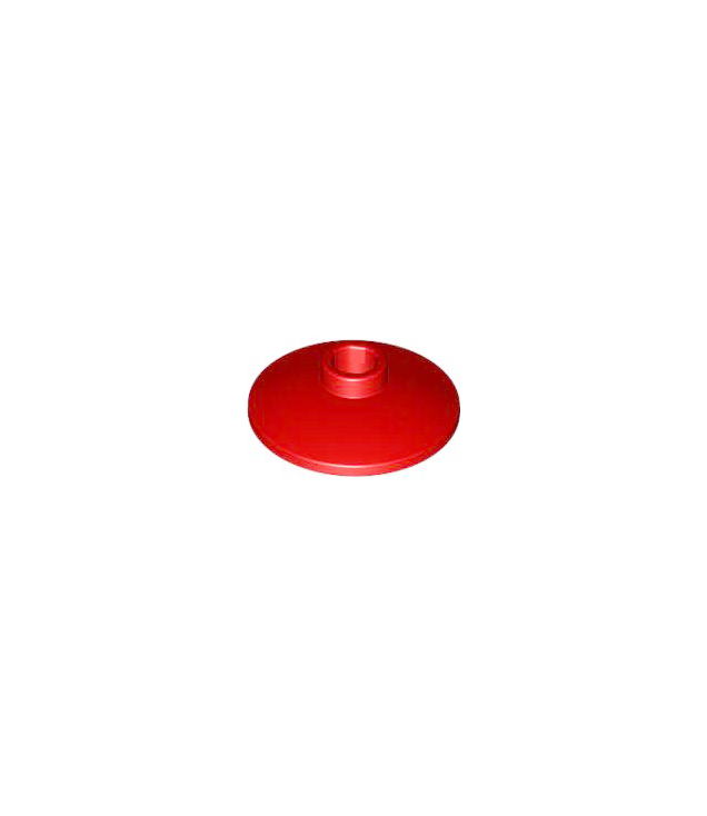 LEGO - Schotel 2 x 2 omgekeerd (radar) - Red | N