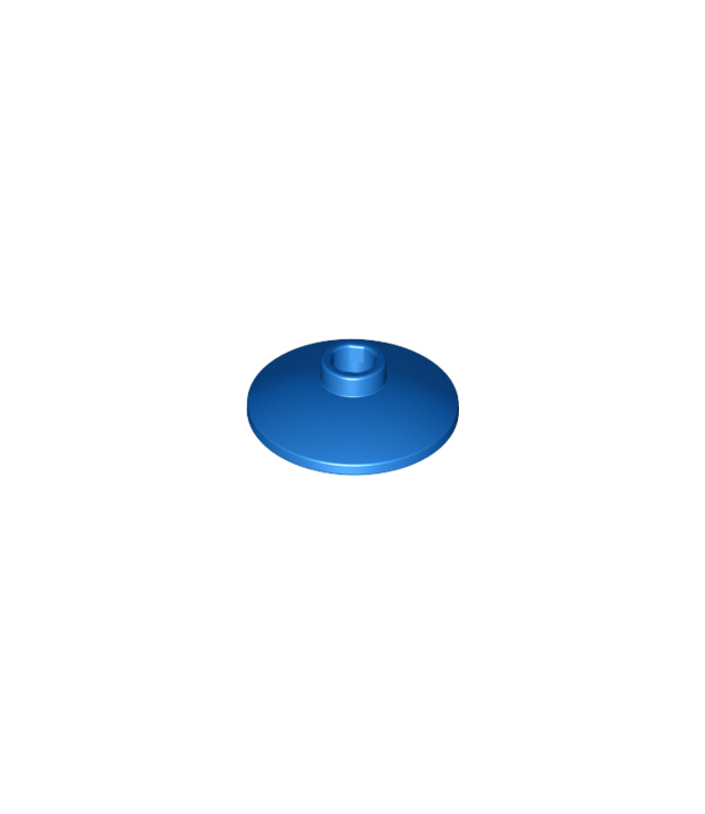 LEGO - Schotel 2 x 2 omgekeerd (radar) - Blue | N
