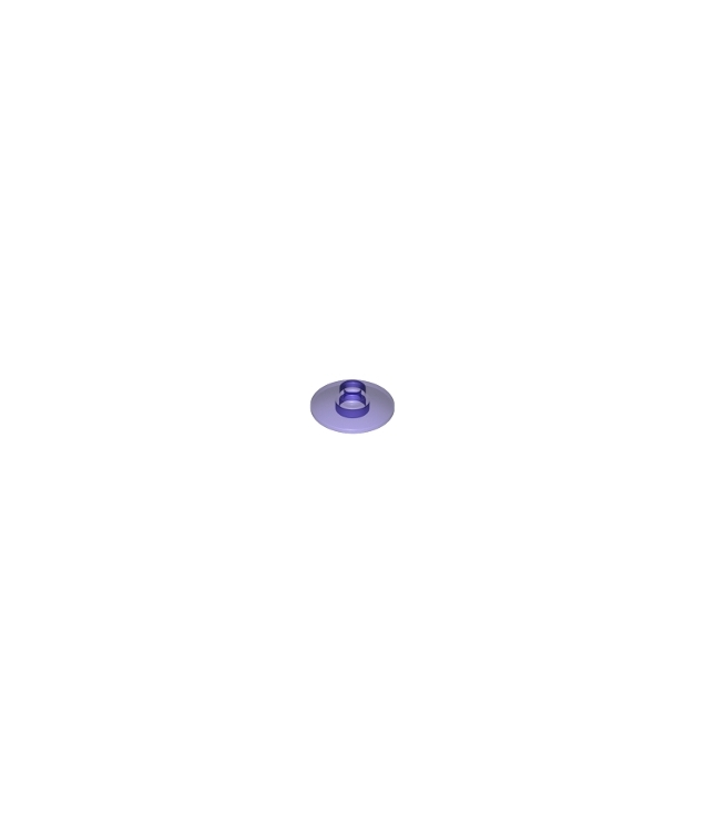 LEGO - Schotel 2 x 2 omgekeerd (radar) - Trans-Purple | N