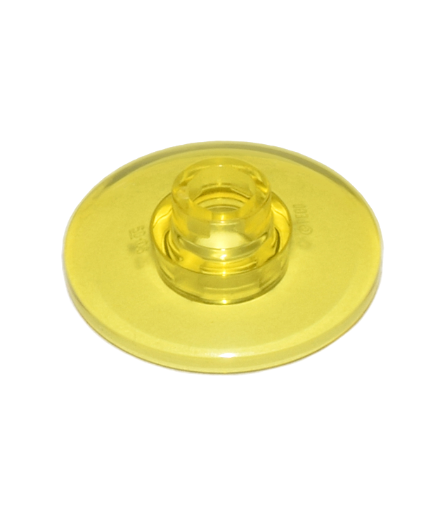 LEGO - Schotel 2 x 2 omgekeerd (radar) - Trans-Yellow | N