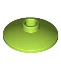 LEGO - Schotel 2 x 2 omgekeerd (radar) - Lime | N - Thumbnail