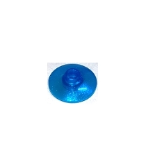 LEGO - Schotel 2 x 2 omgekeerd (radar) - Satin Trans-Dark Blue | N - Thumbnail