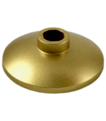 LEGO - Schotel 2 x 2 omgekeerd (radar) - Metallic Gold | N - Thumbnail