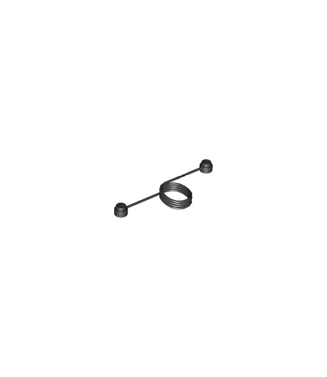 - Touw met eindnoppen (30L totaal) met noppen in dezelfde kleur­patroon - Black | N