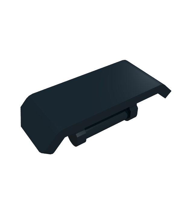 LEGO - Voertuig, spoiler met staaf-handgreep - Black | N