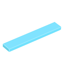 LEGO - Tegel 1 x 6 - Medium Azure | N - Thumbnail