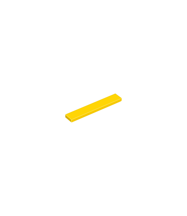 LEGO - Tegel 1 x 6 - Yellow | N
