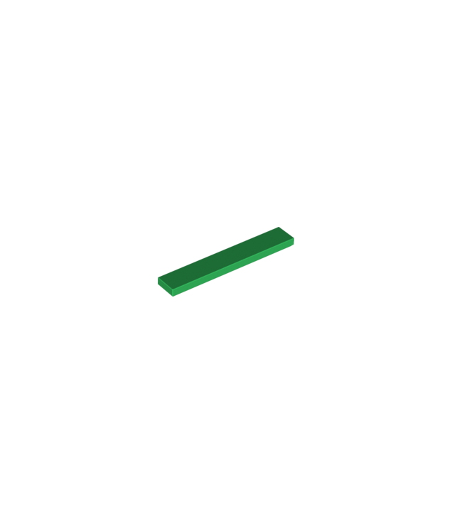 LEGO - Tegel 1 x 6 - Green | N