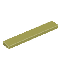 LEGO - Tegel 1 x 6 - Olive Green | N - Thumbnail