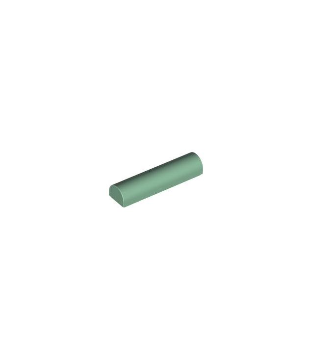 LEGO - Helling, gebogen 1 x 4 x 2/3 dubbel - Sand Green | N